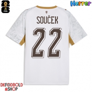 Tjekkiet Tomas Soucek #22 Udebanetrøje VM 2026 Kort ærmer